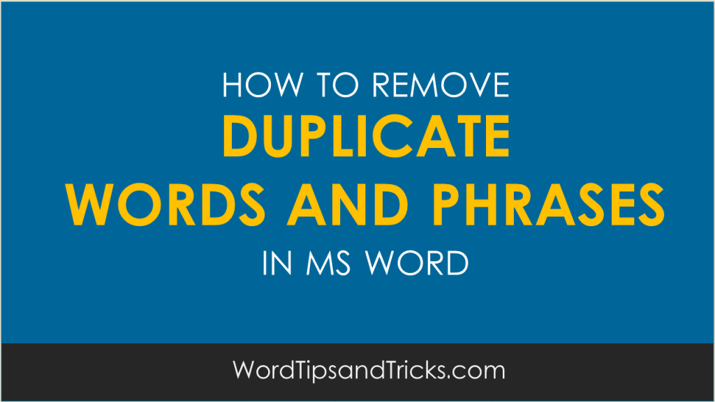 ms-word-remove-duplicate-phrases-words