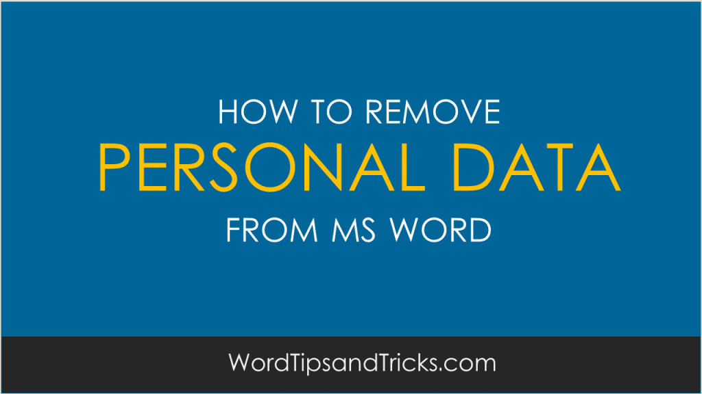 ms-word-remove-personal-data