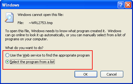 How to recover lost MS Word files - Step 4