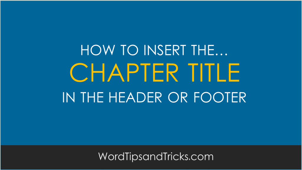ms-word-how-to-insert-chapter-name