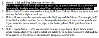 5 Ways To Select Text In Microsoft Word
