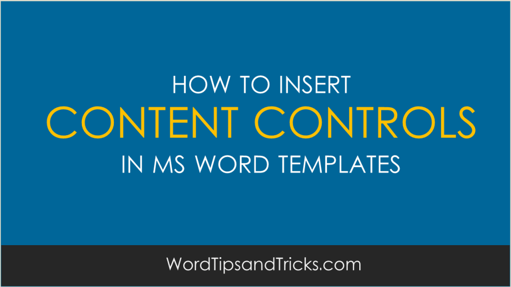ms-word-how-to-content-controls